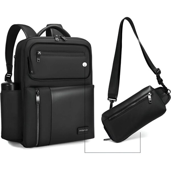 E-shop MyBalo Narvalo DUO batoh na notebook 2v1 čierny