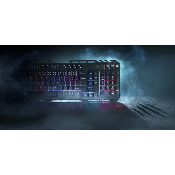 YENKEE YKB 3200 Shadow herná klávesnica čierna - Klávesnice - Obrázok HPASF00101