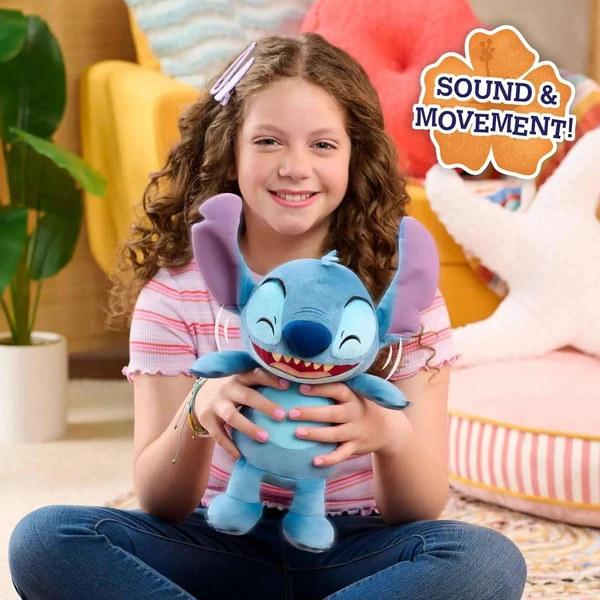 Interaktívny plyšák Disney: Lilo & Stitch - Stitch Crack Me 28 cm - Plyšové hračky - Obrázok HPCG000N01