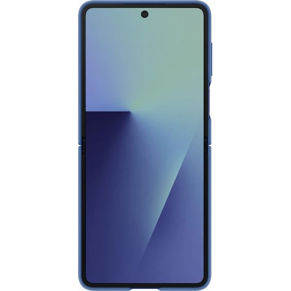 Samsung Ring Silicone Case ochranný kryt Galaxy Z Flip7 modrý - Puzdra - Obrázok HPGE000K01