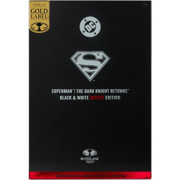 Akčná figúrka McFarlane Toys DC Multiverse - Superman (Dark Knight Returns) (B&W Accent) (Gold Labe - Figúrky - Obrázok HQ3G000K01
