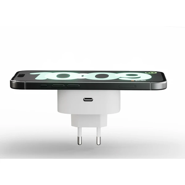 ZENS Adapter MagSafe/Qi2 nabíjačka s USB-C (15+18W) biela - Nabíjačky - Obrázok HRAL000K01