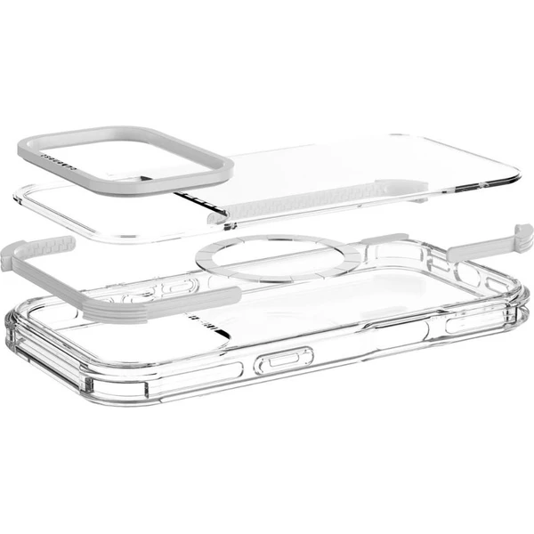 Cubenest MagPro Strong Guard MagSafe kryt iPhone 17 Pro biely - Puzdra - Obrázok HRBK000K01