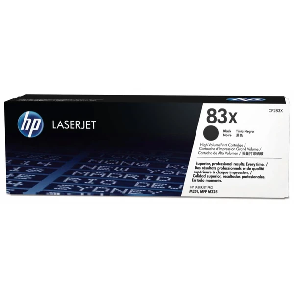 HP CF283X č. 83X Čierna originálna - Tonery - Hlavný obrázok