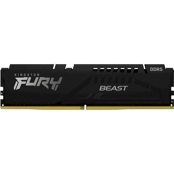 Kingston FURY Beast Black DDR5 128GB 5600MT/s CL40 DIMM (2x64GB) EXPO/XMP - Operačné pamäte - Obrázok HRHE000K01
