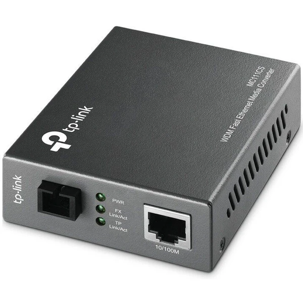 TP-Link MC111CS mediálny konvertor sivý - Konvertory - Hlavný obrázok