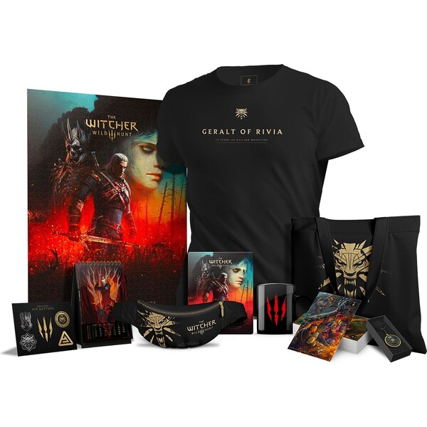 E-shop Darčekový set The Witcher 3: 10th Anniversary Monster Slayer Kit