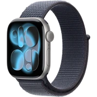 Apple Watch 42/41/40/38mm oceľovo modrý prevliekací športový remienok - Remienky
