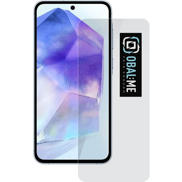 OBAL:ME 2.5D Tvrdené Sklo pre Samsung Galaxy A55 5G číre - Ochranné fólie a sklo - Hlavný obrázok