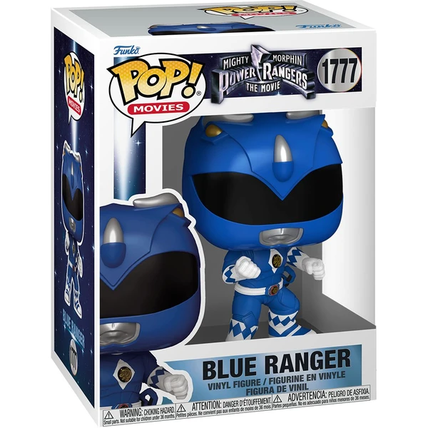 Funko POP! #1777 Movies: Mighty Morphin Power Rangers The Movie - Blue Ranger - Funko POP! - Obrázok HT7H000K01