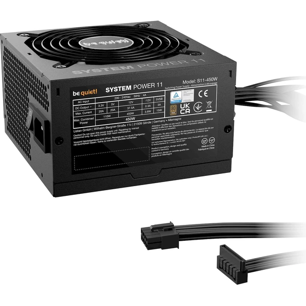 Be quiet! SYSTEM POWER 11 450W - Zdroje - Obrázok HTFL000K01