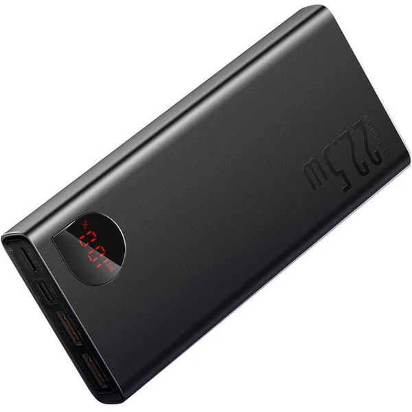 Baseus Adaman Metal 20000mAh, 22,5 W čierna - Powerbanky - Obrázok HTHL000K01