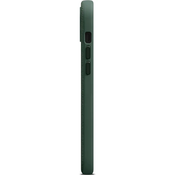 Woolnut MagSafe kožený kryt pre iPhone 15 Plus tmavo zelený - Puzdra - Obrázok HU00000L01