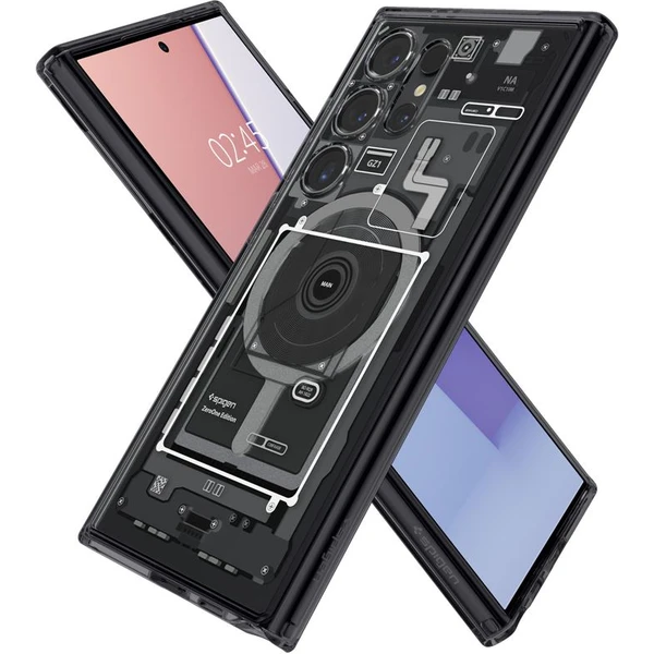 Spigen Ultra Hybrid OneTap Metal Ring MagFit kryt Samsung Galaxy S24 Ultra zero one - Puzdra - Obrázok HU91000P01
