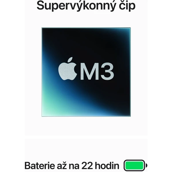Apple MacBook Pro 14" / M3 / 1TB (2023) - Notebooky - Obrázok HUC0000L01