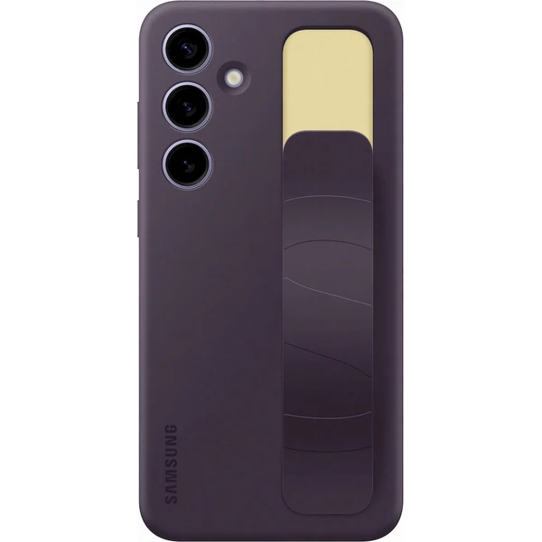 Samsung Standing Grip Case Galaxy S24+ Tmavo fialový - Puzdra - Obrázok HUR1000N01