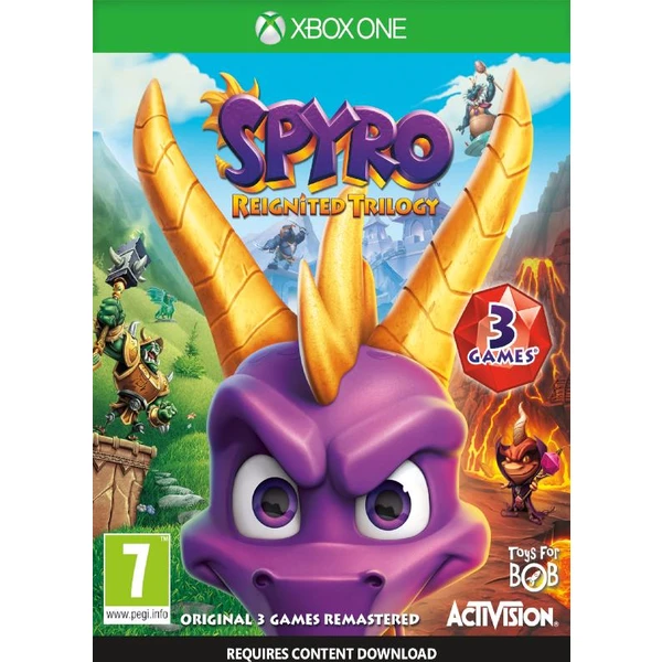 Spyro Trilogy Reignited (Xbox One) - Hry na Xbox One - Hlavný obrázok
