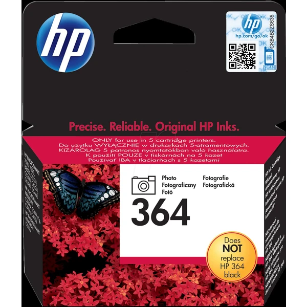 HP CB317EE č. 364 originál - Cartridge - Hlavný obrázok