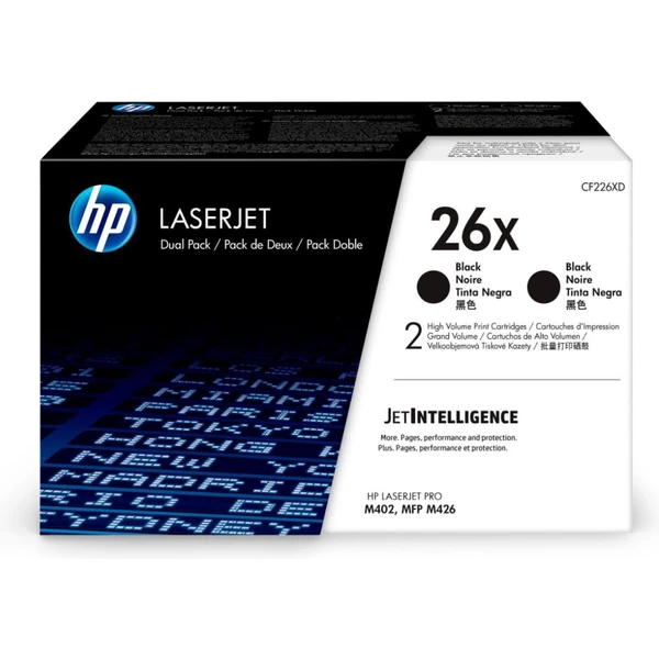 HP CF226XD č. 26X Čierna originálna - Tonery - Hlavný obrázok