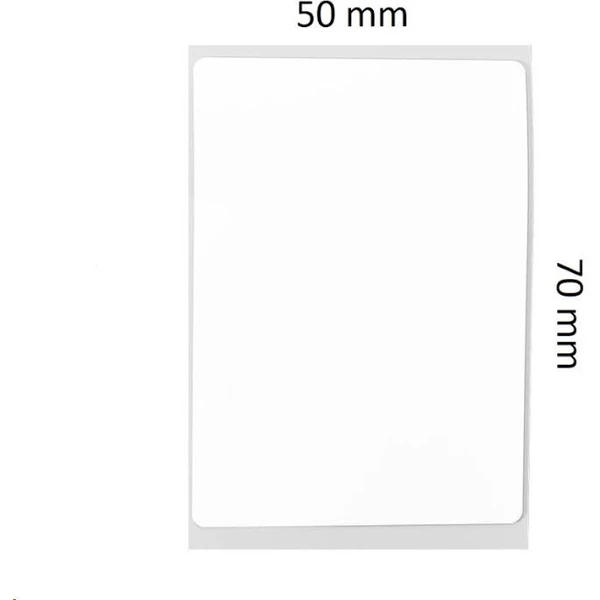 Niimbot štítky R 50x70mm 110ks pre B21, B3S, B1 biele - Pásky pre štítkovače - Obrázok HVR0000N01