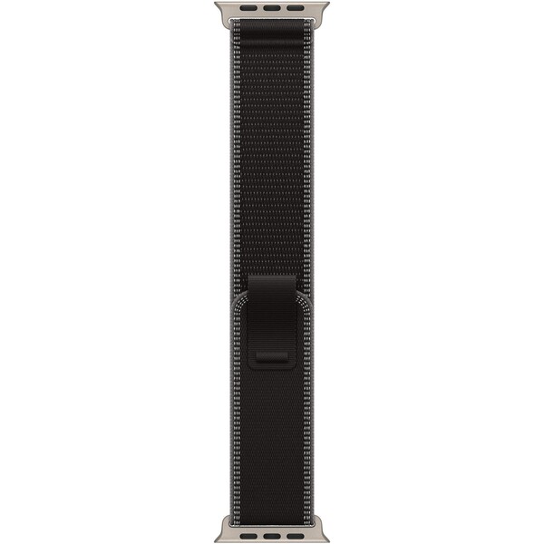 Apple Watch 49/46/45/44mm čierny/uhlový Trailový ťah M/L prírodný titán