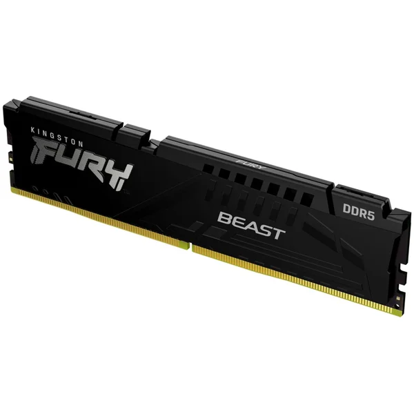 Kingston FURY Beast Black DDR5 32GB 5200MT/s CL40 DIMM (1x32GB) XMP - Operačné pamäte - Obrázok HXAY600301