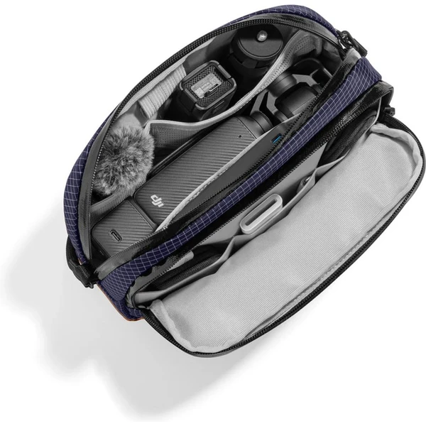tomtoc Light T12 PRO púzdro na príslušenstvo M tmavo modré - Organizéry - Obrázok HXCG000K01