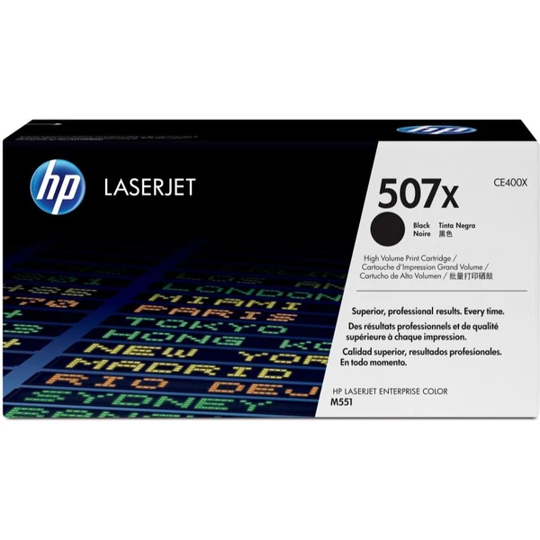 HP CE400X č. 507X Čierna originálna - Tonery - Hlavný obrázok