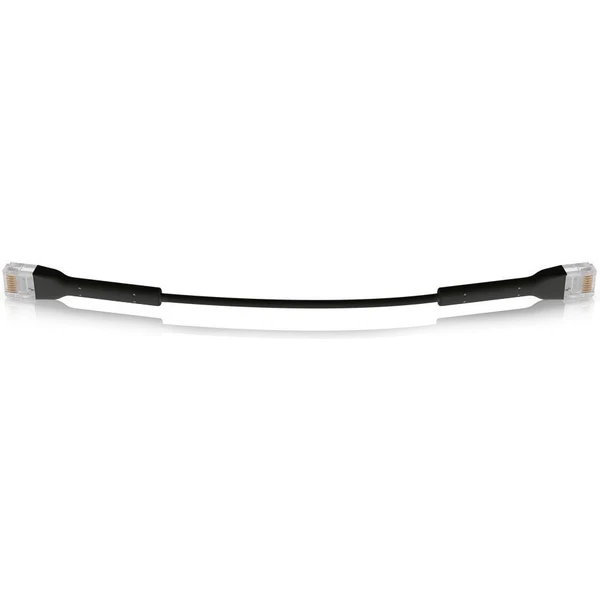 Ubiquiti UniFi RJ45/RJ45 Cat6 patch kábel 0,22m čierny - Káble a redukcie - Obrázok HXVM300401