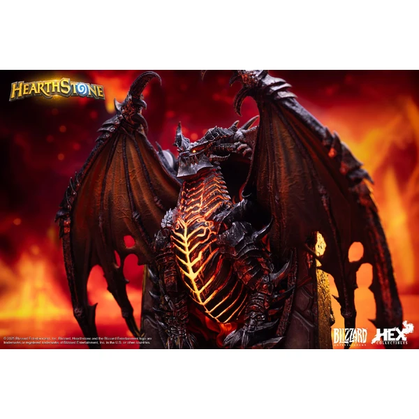 Soška HEX Collectibles Blizzard: Hearthstone - Deathwing 3D Art Frame - Sochy a sošky - Obrázok HXWF000K01