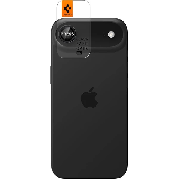 Spigen Glass TR EZ Fit Optik Pro sklá iPhone Air black (2 ks) - Ochranné fólie a sklo - Obrázok HZGH000K01
