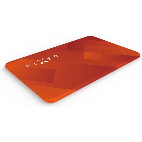 FIXED Tag Card smart lokátor s podporou Find My oranžový - Lokátory - Obrázok HZU0000P01