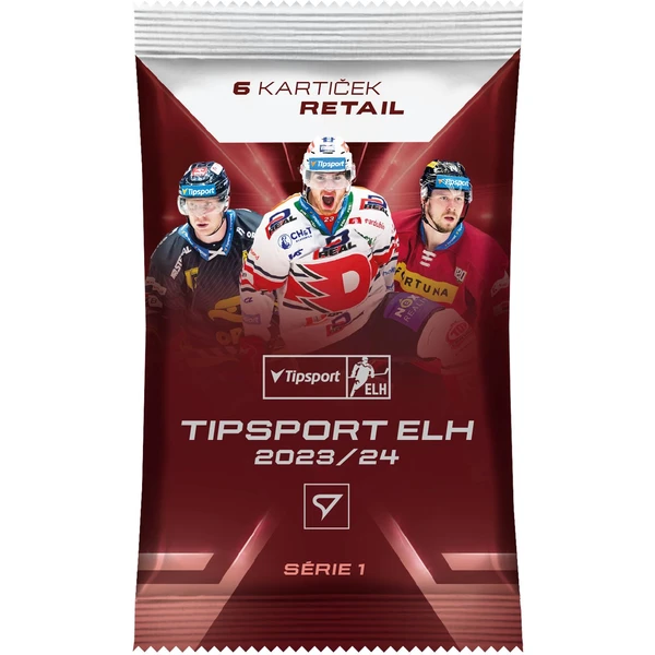 Hokejové karty SportZoo Retail balíček Tipsport ELH 2023/24 - 1. séria - Hokejové karty - Hlavný obrázok
