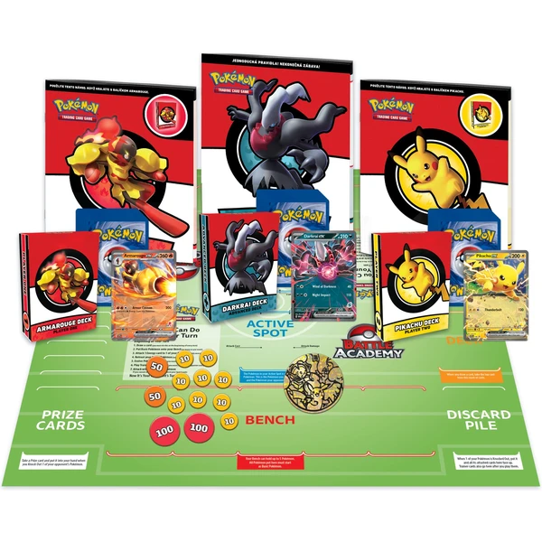Pokémon TCG: Battle Academy 2024 SK/SK - Pokémon karty - Obrázok I035000K01