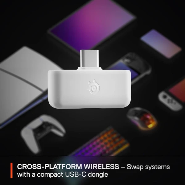 SteelSeries Arctis Nova 5P herné slúchadlá biela - Slúchadlá - Obrázok I0A8000O01