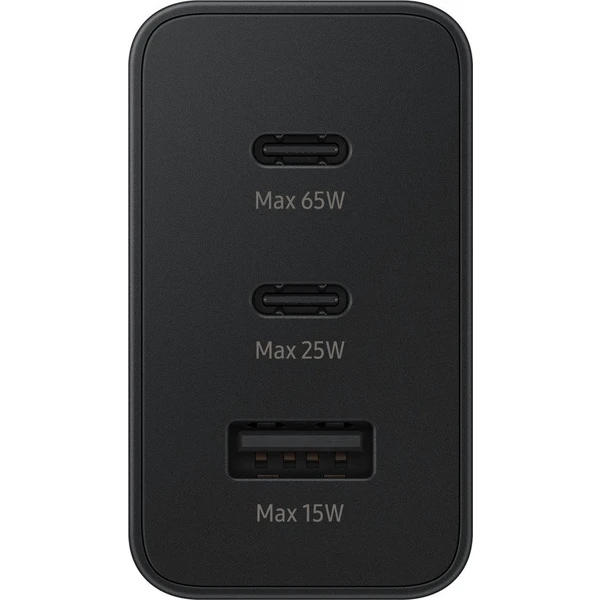 Samsung Trio 65W sieťový adaptér čierny (EP-T6530NBEGEU) - Nabíjačky - Obrázok I0AY600301