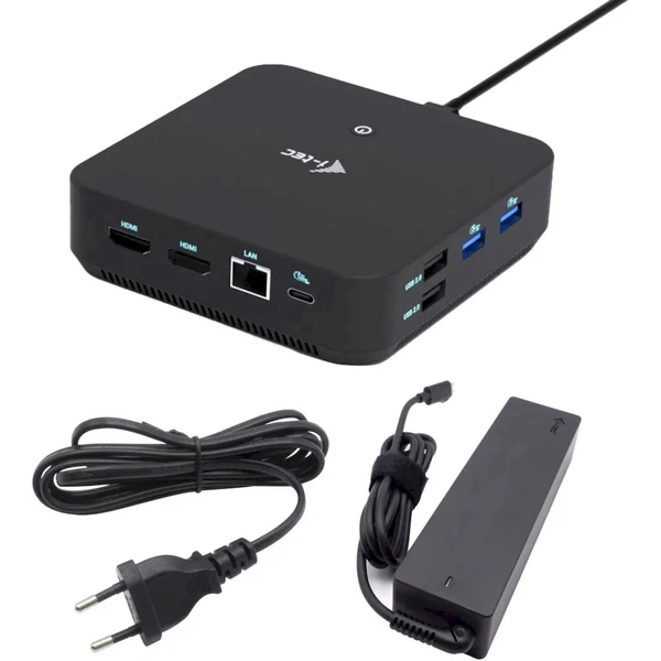 i-tec USB-C DP Dual HDMI dokovacia stanica + nabíjačka - Dokovacie stanice - Hlavný obrázok