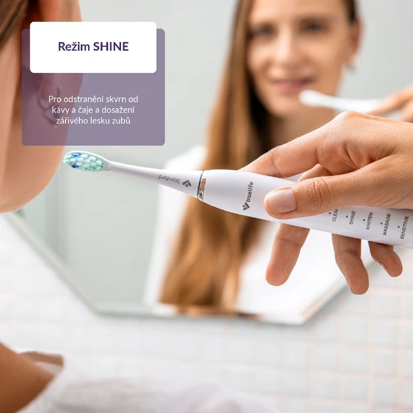 TrueLife SonicBrush Clean30 sonická zubná kefka biela - Zubné kefky - Obrázok I0H0000P01