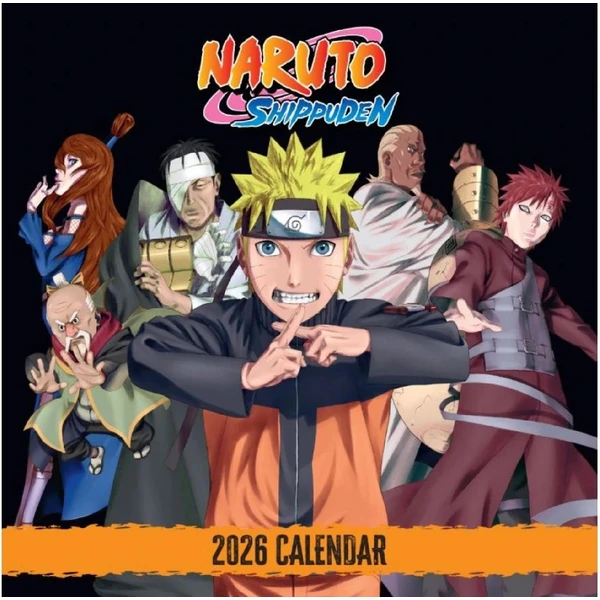 Kalendár Naruto 2026 - Kalendáre - Hlavný obrázok