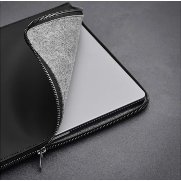 Woolnut Matte PU Folio puzdro MacBook Pro 16" čierne - Puzdra - Obrázok I0JR100501