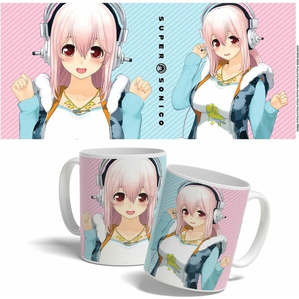 Hrnček Super Sonico - Super Sonico Hoodie 325 ml - Hrnčeky - Hlavný obrázok