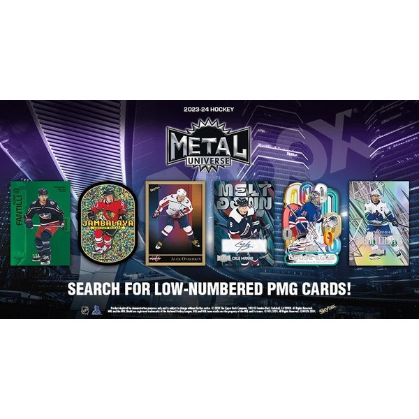 Hokejové karty 2023-24 Upper Deck Skybox Metal Universe Hockey Blaster Box - Hokejové karty - Obrázok I0O9000P01