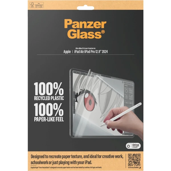 PanzerGlass GraphicPaper fólia na písanie a kreslenie iPad Air 13" (2024/2025)/iPad Pro 13" (2024)  - Ochranné fólie a sklo - Obrázok I0R4000J01