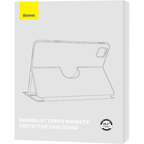 Baseus Ochranné púzdro Minimalist Series pre Apple iPad 10.2'' čierne - Puzdra - Obrázok I0Y4000J01