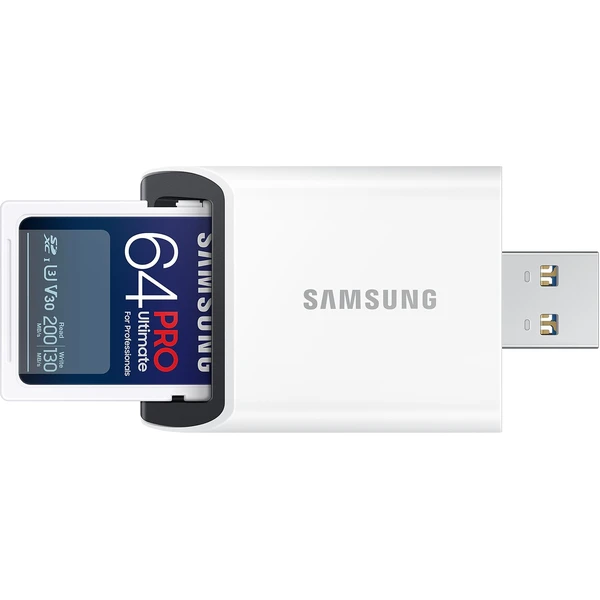 Samsung PRO Ultimate SDXC 64GB + USB adaptér - Pamäťové karty - Obrázok I133000K01