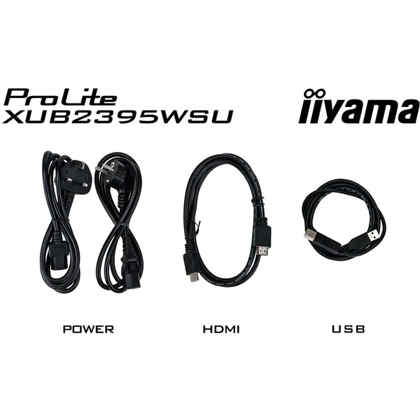 iiyama ProLite XUB2395WSU-B5 monitor 22,5" - Monitory - Obrázok I152000P01