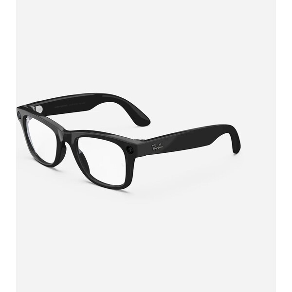 Ray-Ban Meta Wayfarer štandardné múdre okuliare lesklé čierne