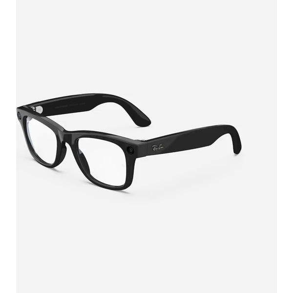 Ray-Ban: Meta Wayfarer štandardné chytré okuliare lesklé čierne - VR Headsety - Hlavný obrázok