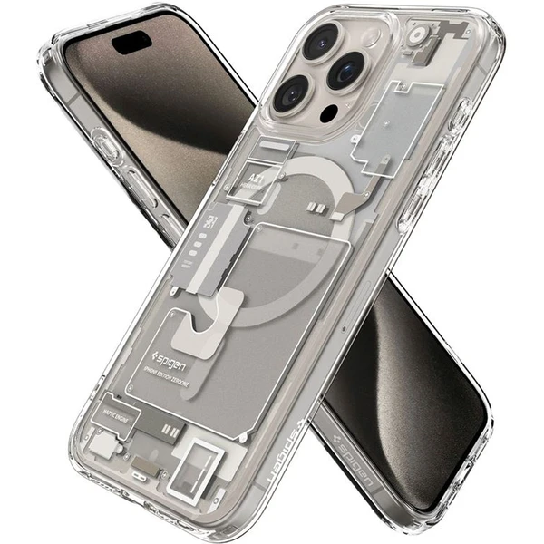 Spigen Ultra Hybrid MagSafe iPhone 15 Pro číry - Puzdra - Obrázok I1B2000N01