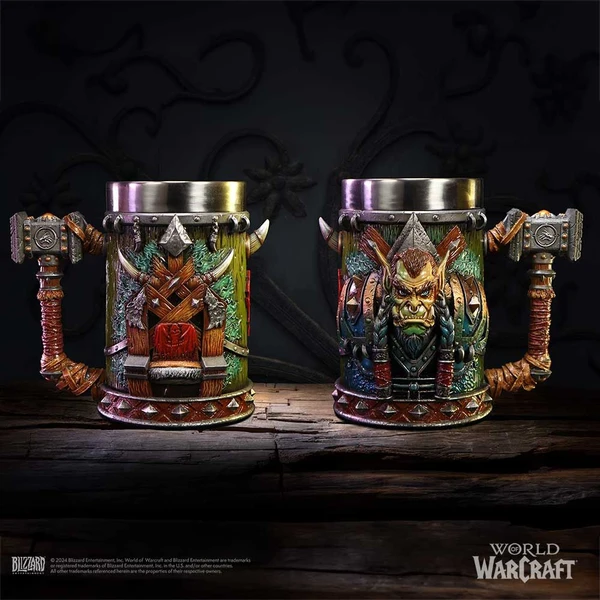 Korbel Nemesis Now World of Warcraft - Thrall 17,5 cm - Hrnčeky - Obrázok I1BF000P01